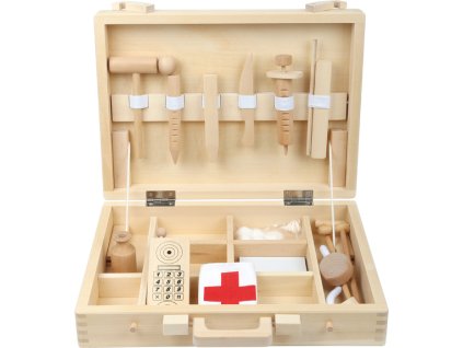 small foot detsky dreveny doktorsky kufrik