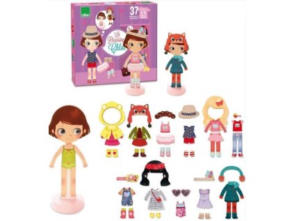 vilac magneticke oblekaci puzzle chloe