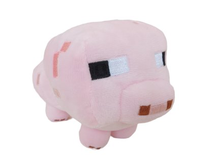 PHBH2340A plysova hracka minecraft prasatko 16cm