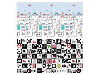 skladaci penova podlozka oboustranna 200x150x1 cm mesto