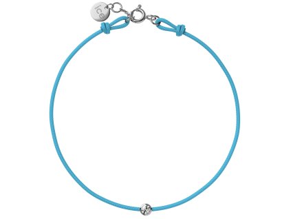 packshots 021095 ICE jewellery diamond bracelet cord turquoise blue print round