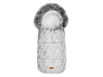 prosivany fusak s kozesinou 100x45cm sensillo olaf svetle sedy