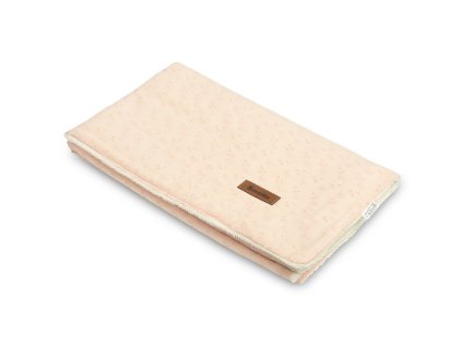 hebka deka pro miminko s vysivkou a plysem 80 100 cm cukrikova