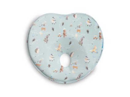 ergonomicky tvarujici polstarek pro miminko zviratka