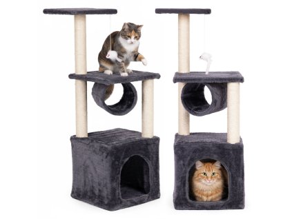 skrabadlo pro kocku 94 cm s domeckem a tunelem tm sede