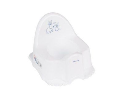 nocnik s melodii eco bunny bily