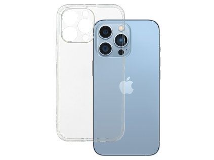 Tenký gelový obal pro iPhone 13 PRO - Transparentní