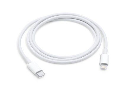 Originální Apple nabíjecí a datový kabel USB-C s konektorem Lightning (1m) - Výborný