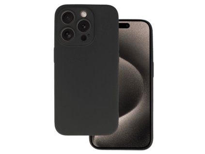 Tenký gelový obal pro iPhone 16 Pro Max - Černá