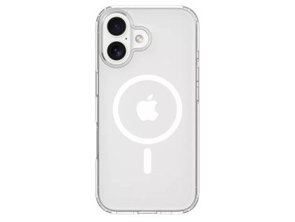 Devia Pure Clear Magnetic Shockproof obal pro iPhone 16 - Transparentní