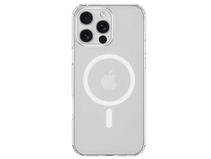Devia Pure Clear Magnetic Shockproof obal pro iPhone 15 Pro Max - Transparentní