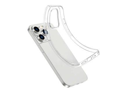 Tenký gelový obal pro iPhone 16e - Transparentní