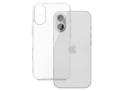 Tenký gelový obal pro iPhone 17 Pro Transparentní