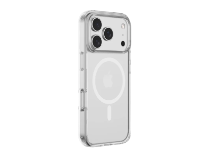 Devia Pure Clear Magnetic Shockproof obal pro iPhone 17 Pro Transparentní