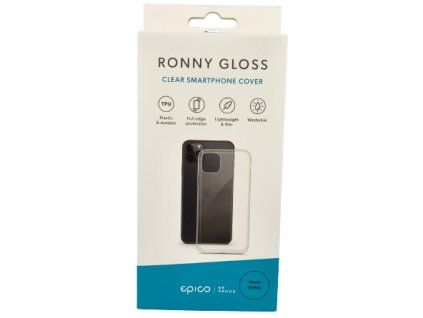 EPICO gelový obal pro iPhone 11 Pro - Transparentní