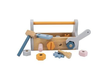 drevena sada naradi v boxu medved