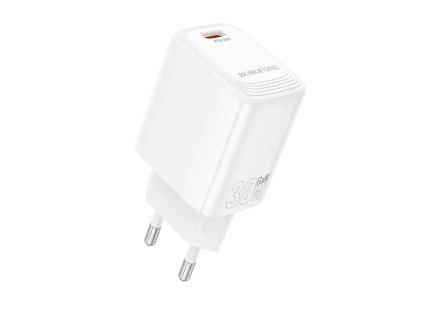 Borofone BN28 USB-C adaptér (30W) Bílá
