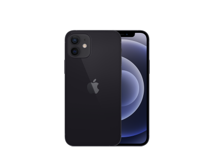 iPhone 12 64GB Černá třídy Dobrý