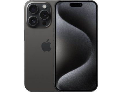 iPhone 15 Pro 128GB Černý titan třídy Výborný