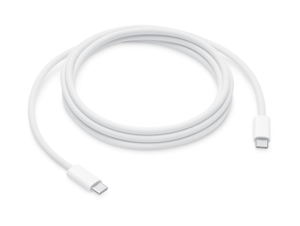 Originální Apple opletený nabíjecí a datový kabel USB-C s konektorem USB-C (1m) - Dobrý