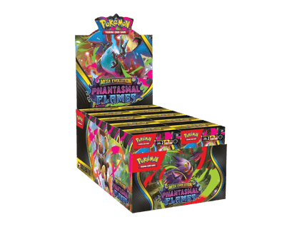 Pokémon TCG: Phantasmal Flames Build & Battle Box Display