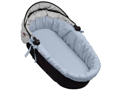 bavlnena vlozka do kocarku kose s penovou matraci baby nellys jeans