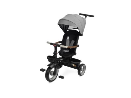 multifunkcni detska trikolka 2v1 saber seda cerna