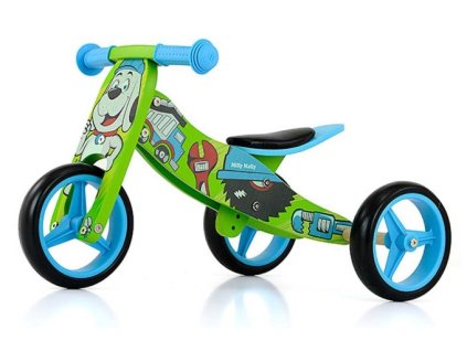 multifunkcni odstrkovadlo odrazedlo jake bob 2v1 milly mally zeleno modre