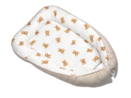 hnizdecko kokon pro miminko bavlna misa bila bezova