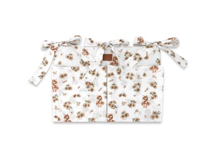 kapsar na postylku bavlna kacenky bila bezova