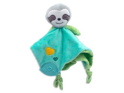 pritulnicek mazlik s chrastitkem a kousatkem lenochod matovy