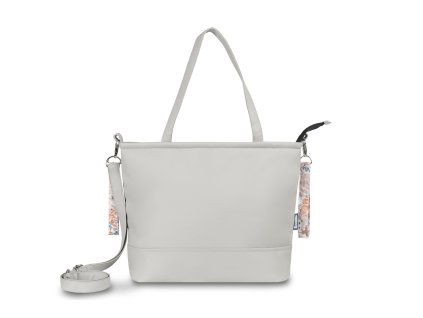 stylova taska pro maminky z ekokuze seda