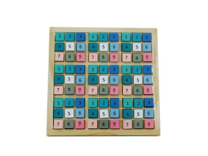 drevene sudoku 18x18cm