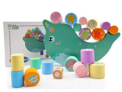 balancni hra delfinek adam toys