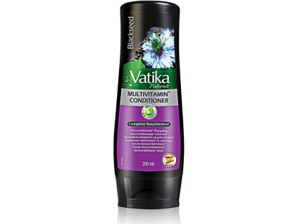 vatika black seed complete hair care conditioner 200ml dabur