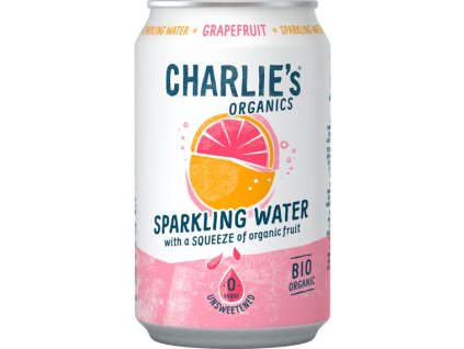 12446 1 charlie s organics sytena pitna voda s grepovou stavou 330 ml