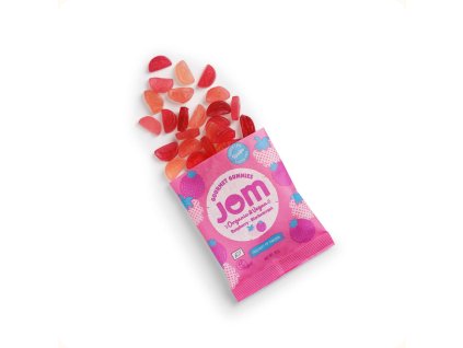 Organic Vegan Gluten Free Raspberry & Blackcurrant Gummies – JOM