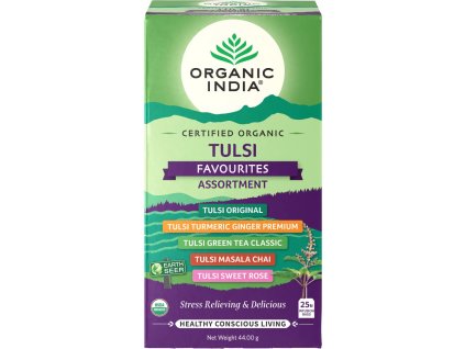 organic india tulsi favourites assortment