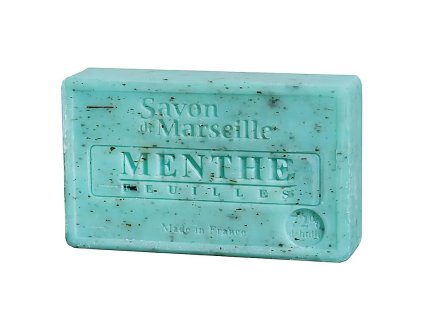 12869 savon de marseille prirodne marseillske mydlo s listkami maty 100g