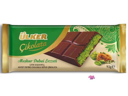 12443 ulker dubajska mliecna cokolada s pistaciovou naplnou a kadayif 93 g