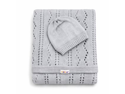 hackovana sada decka 80 x 90 cm s cepickou seda