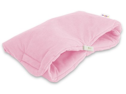 luxusni rukavnik velvet baby nellys 40 x 20cm sv ruzova