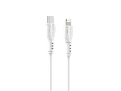 Borofone BX80 nabíjecí a datový kabel USB-C s konektorem Lightning (1m) - Bílá