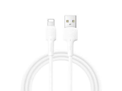 Recci nabíjecí a datový USB-A kabel s konektorem Lightning (1m) RTC-N26L - Bílá