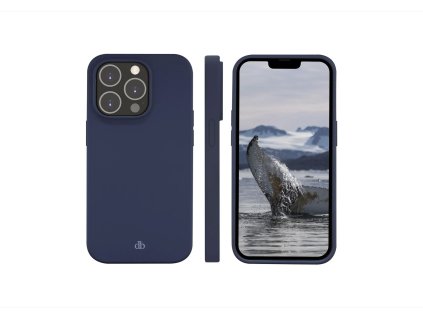 dbramante1928 Greenland kryt pro iPhone 14 PRO - Pacifická modrá