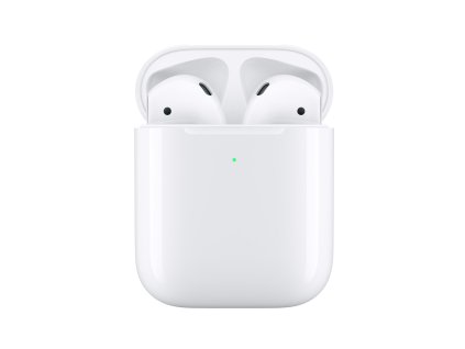 AirPods 2 s bezdrátovým nabíjecím pouzdrem Bílá třídy Velmi dobrý