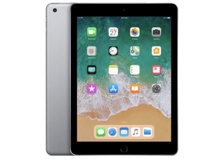 iPad 9.7" 32GB + Cellular (6. gen - 2018) Vesmírně šedá třídy Zánovní