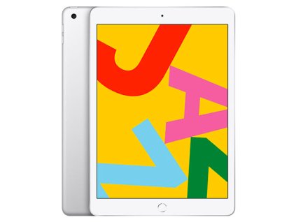 iPad 10.2" 32GB + Cellular (7. gen - 2019) Stříbrná třídy Výborný