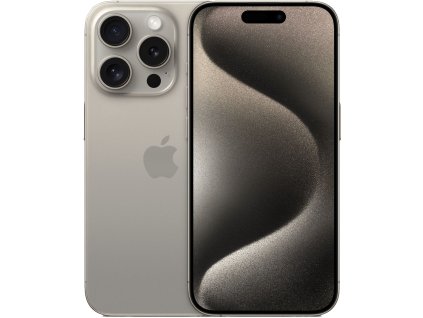iPhone 15 Pro 128GB eSIM Přírodní titan třídy Výborný