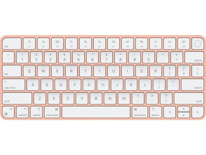 Apple Magic Keyboard s touch ID - A2449 (SWE) Růžová třídy Výborný
